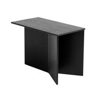 HAY Table Basse en Bois Fendu Oblongue Noir