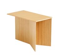 HAY Table d'appoint Slit Oblong 27.5x49 cm Lacquered oak