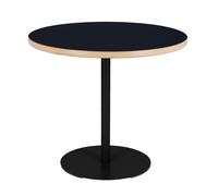 Table d'appoint Panama structure noir h 40cm HxØ 40x50cm