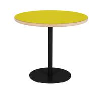 Table d'appoint Panama structure noir h 40cm HxØ 40x50cm