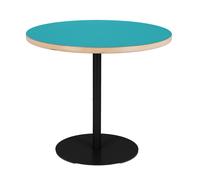 Table d'appoint Panama structure noir h 40cm HxØ 40x50cm