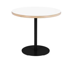 Table d'appoint Panama structure noir h 40cm HxØ 40x50cm