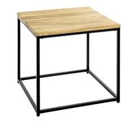 Table d'Appoint "Pika" 45cm Chêne & Noir