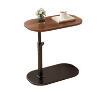 Table d'appoint pivotante à 360° en forme de C pour salon, table d'appoint moderne pour canapé, lit et baignoire - Petite table basse sous le canapé avec taille B45 x 30 cm