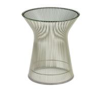Table d'appoint Platner frame nickel-plated steel