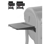 Table d'appoint pliable pour barbecue Weber Searwood 600/600 XL | Table de préparation de barbecue pour Weber Searwood 600 accessoires, 200 m² d'espace de travail, peut supporter 18 kg