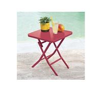Table d'appoint pliante 40x40 Greensboro grenade Hespéride Grenade G
