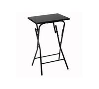 - Table d'Appoint Pliante Design "Paola" 64cm Noir