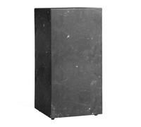 Audo Plinth Table Basse Haute Marbre Nero Marquina