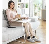 Table d'Appoint pour manger devant la TV - Foldy - Pliable - Réglable en Hauteur - Multifonctionnelle