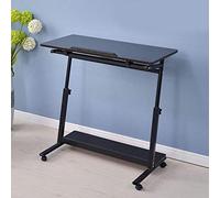 Table d'appoint pour ordinateur portable, table de canapé, table de lit réglable en hauteur, plateau inclinable pour hôpital, table d'ordinateur portable (couleur A) E (C)