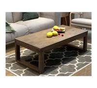 Table d'appoint rectangulaire - Pieds robustes et plateau plat, idéal pour les espaces de vie compacts
