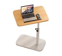 Table d'appoint réglable en forme de C avec plateau inclinable et plateau pivotant à 360° pour table de chevet ou ordinateur portable