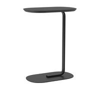 Muuto Table d'appoint Relate H: 73.5 cm Black