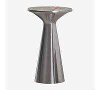 Table d'appoint ronde Ø30 cm en acier inoxydable Selmalis Marbre vert Forest