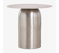 Table d'appoint ronde Ø40 cm Alliser Gris Acier Gris Acier