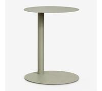 Table d'appoint ronde Ø40 cm en acier Yannik Vert Kaki