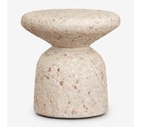 Table D'appoint Ronde Ø40 Cm En Ciment Zanira