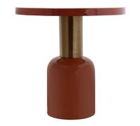 Table d'Appoint Ronde "Clémence" 50cm Corail