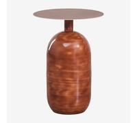 Table d'appoint ronde en fer Truax Ø40 cm