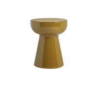 Table d'appoint ronde en métal émaillé bronze D34 cm MOGOU