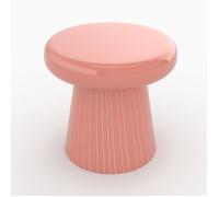 Table d'appoint ronde en métal rose D41 cm - Rosalie - Rendez-Vous Déco