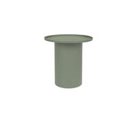 Table d'appoint ronde en métal vert Sverre