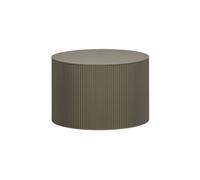 Table d'appoint ronde MDF vert militaire Sanne