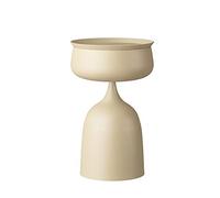 Table d'appoint ronde moderne avec dessus amovible et panier de rangement caché, table de chevet, table d'appoint, table basse moderne, petites tables d'appoint pour salon, chambre à coucher, bureau