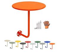 Table D'appoint Ronde Murale, Table De Bistrot Type L, Tables De Pub, Plateau-Repas Flottant for La Maison, Le Bureau, Le Café Et Le Restaurant 30cm 35cm 40cm 50cm(Orange,30x45cm)