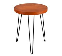 Table d'appoint ronde pour chambre à coucher, table d'appoint en bois, table de chevet/petite table basse pour salon, tables d'appoint bon marché pour les petits espaces
