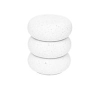 Atmosphera - Table d'appoint ronde STONETO - Blanc - Stoneto Blanc G