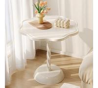 Table d'appoint ronde - Table d'appoint pour salon, chambre à coucher, couloir, balcon - Table polyvalente pour boissons et table d'appoint de bibliothèque