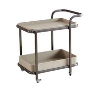 Table d'appoint roulante, table d'appoint avec roulettes, table de collation moderne pour salon, petite table basse
