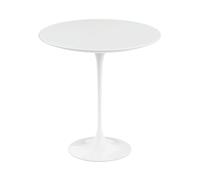Knoll International Table d'appoint Saarinen Ø 51cm blanc H x Ø 52x51cm