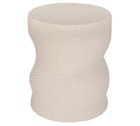 Atmosphera - Table d'appoint Saddle Sable 33x33x40cm