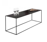 Table d’appoint Slim Irony Low Table Zeus, Designer Maurizio Peregalli, 124x46x41 cm