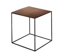 Table d'appoint Slim Irony 31x31cm WxHxD 31x46x31cm/epoxy-lacquered