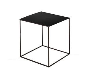 Table d'appoint Slim Irony 41x41cm WxHxD 41x46x41cm/epoxy-lacquered