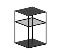 Table d'appoint Slim Irony Triplet 31x31cm avec grillage en métal LxWxH 31x31x46cm