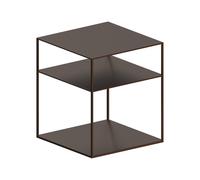 Table d'appoint Slim Irony Triplet 40x40cm LxWxH 40x40x46cm