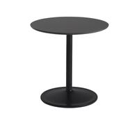Muuto Table d'appoint Soft Ø48cm Black nanolaminate H: 48 cm
