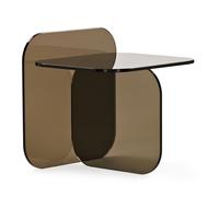 Table d'appoint Sol verre parsol WxHxD 50x51x46cm