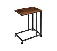 Table d'appoint style industriel Bois foncé industriel, rustique