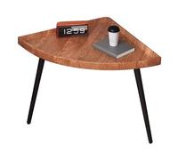 Table D'appoint, Support en Métal, Table De Bureau Triangulaire, Petite Table Basse, Salon, Chambre À Coucher, Petite Table d'angle pour La Maison