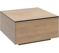 Table d'appoint Table basse en bois véritable Meubles en chêne 80x80cm Nouvelle table