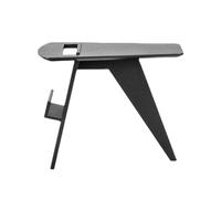 Table Dappoint Table d'appoint en Bois, créative, de Chevet Simple Forme spéciale, Console d'entrée Maison, Meuble bibliothèque Moderne(Black)