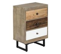 Atmosphera Table de chevet «Koval» manguier H73 cm