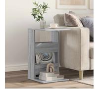 Vidaxl Table D'appoint Gris Sonoma 40 X 35 X 60,5 Cm Bois D'ingénierie