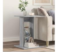 Table d'appoint - table de complement - gueridon Vidaxl Table d'appoint Gris Sonoma 45 x 40 x 62,5 cm Bois d'ingénierie